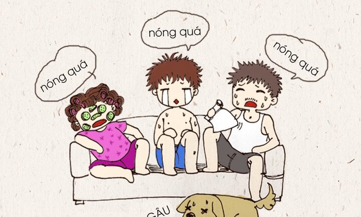 'Không thể sống nổi' với thời tiết nắng nóng trên 40 độ C