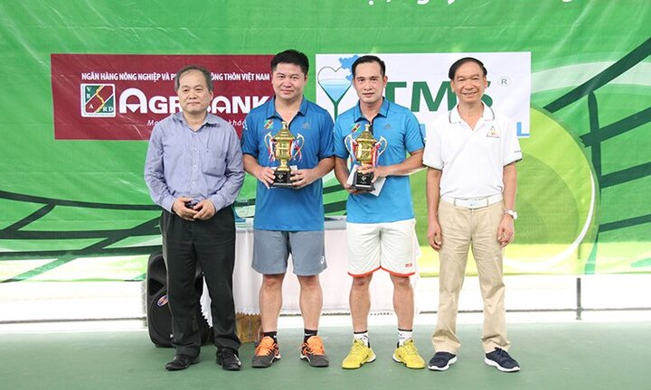 Thanh tra Chính phủ vô địch giải tennis khối thanh tra các Bộ khối kinh tế ngành năm 2017