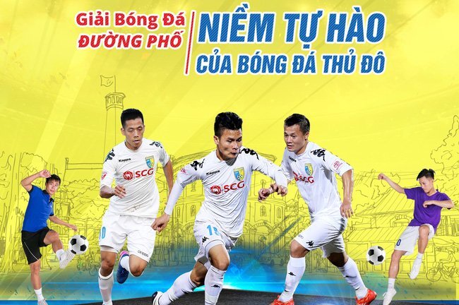 Lần đầu tổ chức giải bóng đá giữa lòng phố đi bộ Hà Nội