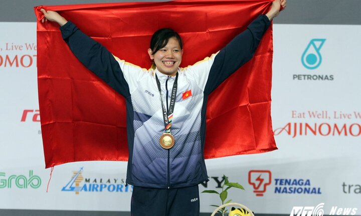 Trực tiếp SEA Games 29 ngày 21/8: Ánh Viên giành HCV, Việt Nam tạm vượt Thái Lan