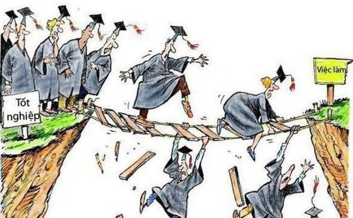 Lượng cử nhân thất nghiệp lại tăng