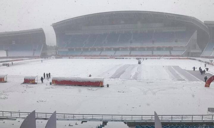 U23 Việt Nam sẽ phải khổ sở đá dưới trời mưa tuyết lạnh thấu xương