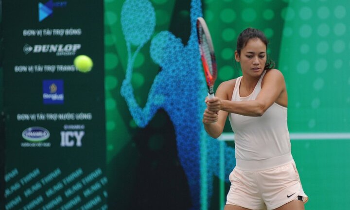 Tay vợt Việt kiều Alizé Lim thắng tuyệt đối giải VTF Pro Tour 4