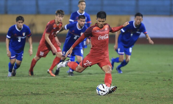 U23 Việt Nam thắng đậm Đài Loan trước vòng loại U23 châu Á