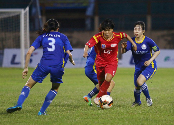 TP.HCM I vô địch lượt đi giải VĐQG nữ 2019