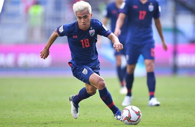 Tuyển Thái Lan công bố danh sách 23 cầu thủ đấu Việt Nam