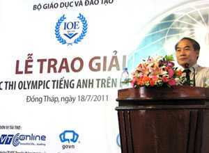 Olympic tiếng Anh trên Internet năm học 2011-2012