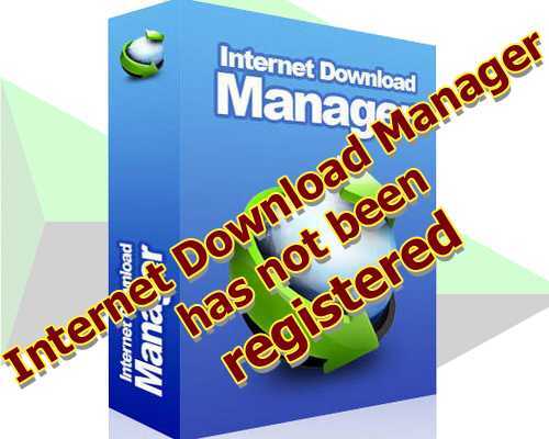 Internet Download Manager báo lỗi