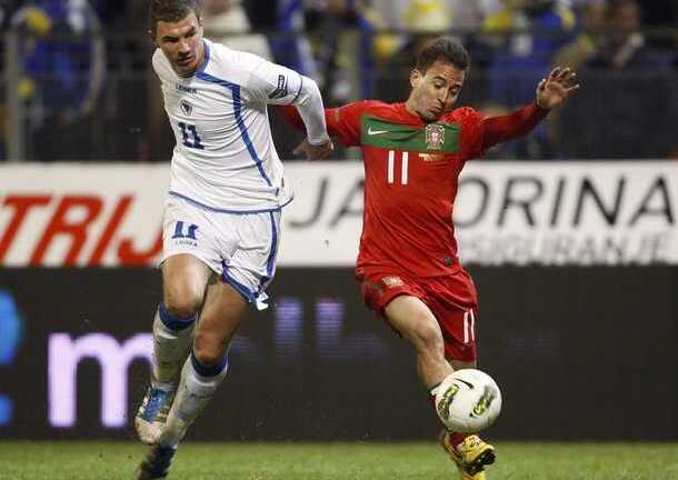 Play-off Euro 2012: Ronaldo- Dzeko bất phân thắng bại