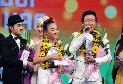 Cặp đôi hoàn hảo: Đoan Trang, Trấn Thành đoạt vàng