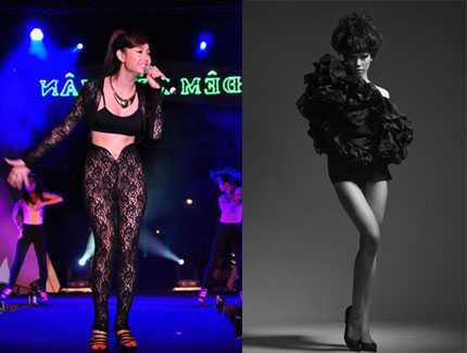 Minh Hằng đọ sức nóng với Hồ Ngọc Hà