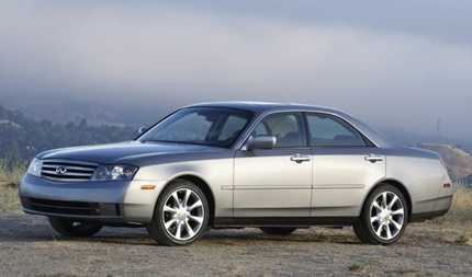 Đến lượt Infiniti M45 đời 2003-2004 bị “sờ gáy”
