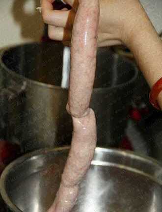 Lạp xưởng, xúc xích thanh trùng, chả nhiễm chì