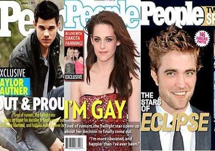 Liên tiếp 3 sao bự của 'Twilight' bị nghi đồng tính