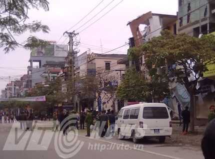 Nổ lớn tại nhà Giám đốc Công an Thái Nguyên