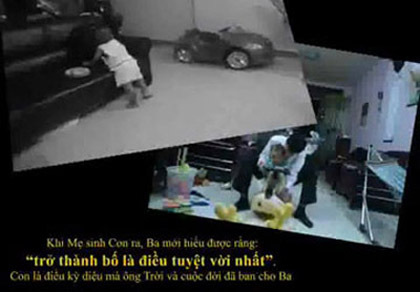 Những dòng “nhật ký của ba” đong đầy nước mắt