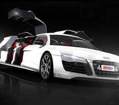 Thổn thức trước Audi R8 limo