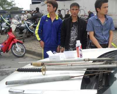 Giang hồ đất Cảng chở vũ khí gây náo loạn ở Hà Nội