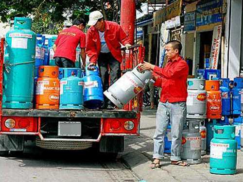 Gas tăng thêm 52.000 đồng/bình 12kg từ 1/3