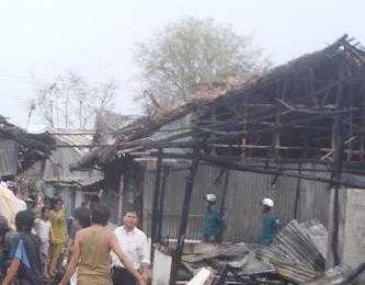 Đốt rác, thiêu luôn cả nhà mình và 41 phòng khác