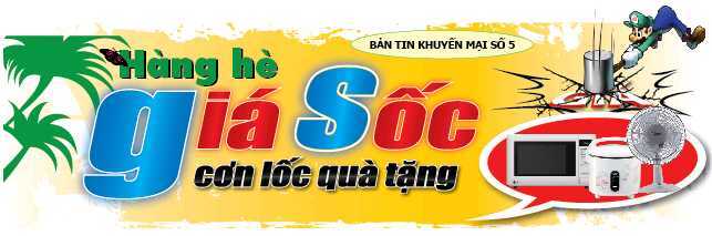 Siêu thị điện máy khuyến mại