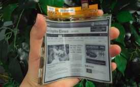 LG sản xuất giấy điện tử thế hệ mới