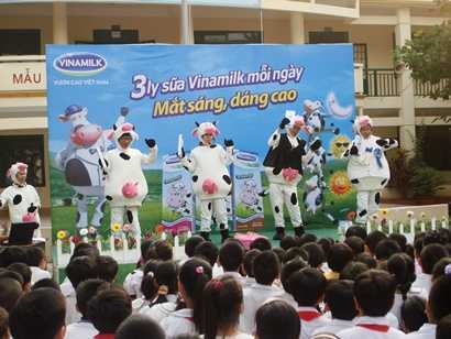 Vinamilk nhân rộng niềm vui từ 