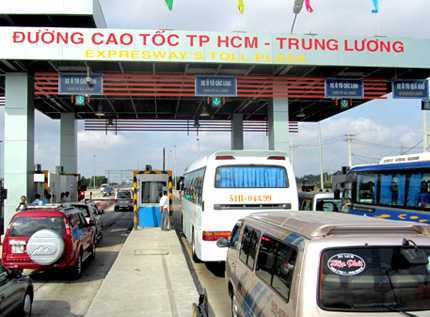 Bộ GTVT đề nghị giảm phí cao tốc TP.HCM - Trung Lương