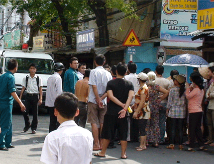 Nam sinh viên bị sát hại trên xa lộ