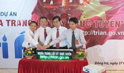 Mạng Việt Nam ra mắt “Nghĩa trang Liệt sỹ trực tuyến