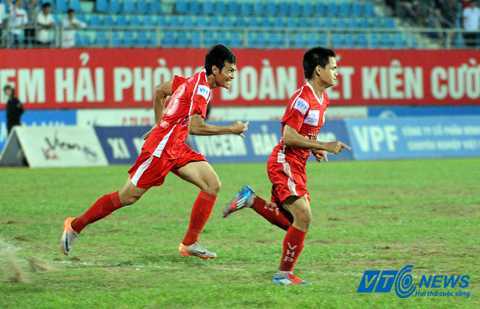 V.Hải Phòng giành chiến thắng sau trận cầu nhạt