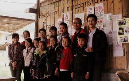 Lớp tiếng Anh mang tên Peter độc đáo ở Sapa