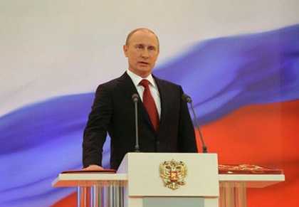 Video,ảnh: Putin nhậm chức Tổng thống Nga