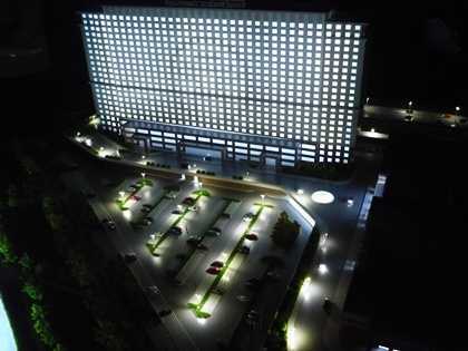 Lung linh mô hình Trung tâm thương mại Hà Nội–Mátxcơva