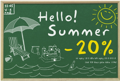 “Hello summer 2012” với Freestyle Shop