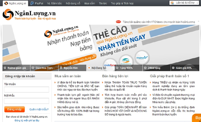NgânLượng.vn nơi kết nối trực tiếp nhiều ngân hàng