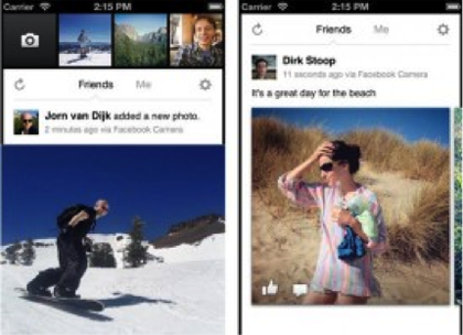 Facebook cho ảnh chính thức được giới thiệu