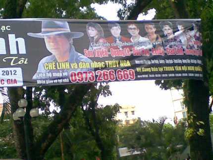 Liveshow cuối của Chế Linh tại HN lại gặp lùm xùm