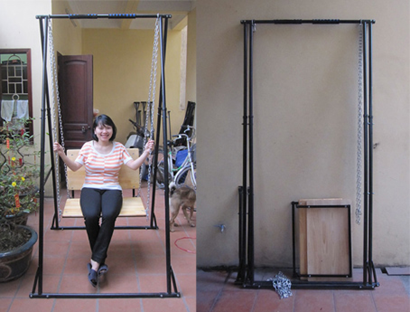 Xích đu lắp, xếp Khánh Trình giảm giá 5% nhân ngày 1-6