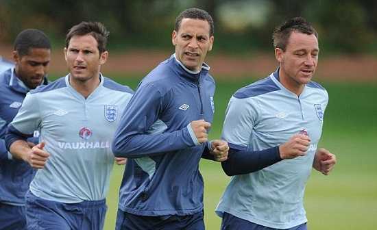 Euro còn 1 ngày: Lại Terry, lại...Rio Ferdinand