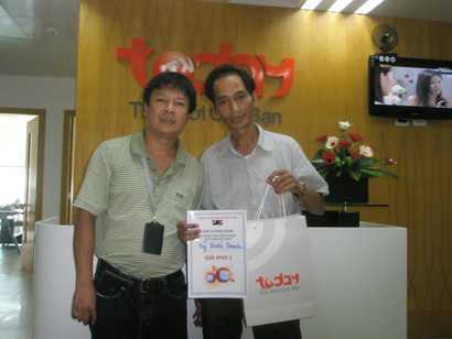 TodayTV công bố danh sách khán giả trúng Ipad tháng 5