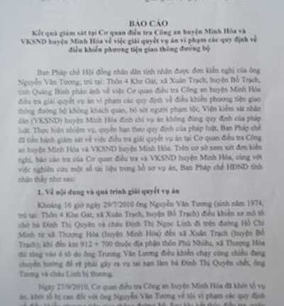 Chuyện hi hữu: Làm đơn xin 'được' khởi tố