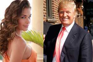 Hoa hậu Hoàn vũ 2008 cặp kè với tỷ phú Donald Trump?
