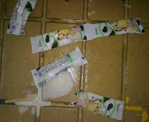 Ảnh: Công nghệ sản xuất kem cực bẩn