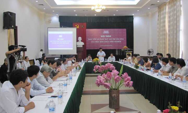Giá trị văn hóa của Mộc bản chùa Vĩnh Nghiêm