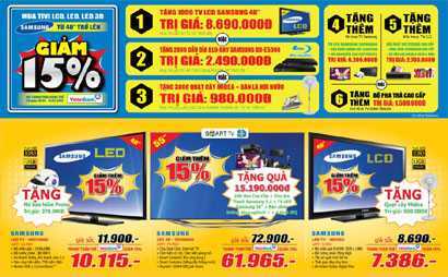 Media Mart chi hàng tỷ đồng tài trợ tiêu dùng