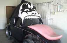 Giật mình xem xế hộp ... lè lưỡi