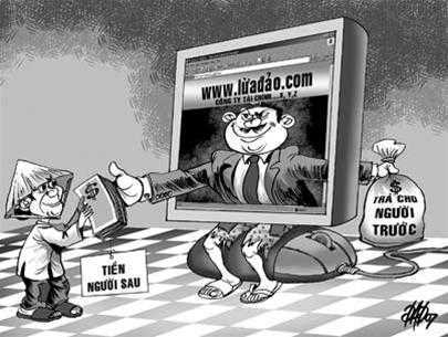 'Sạt nghiệp' vì bị website thương mại điện tử trá hình