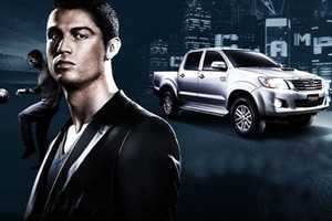 Chán siêu xe, Cristiano Ronaldo chơi xe bán tải giá rẻ?