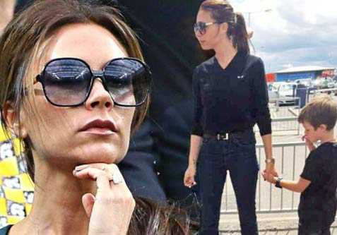 Victoria Beckham lộ dáng gày gò đáng báo động